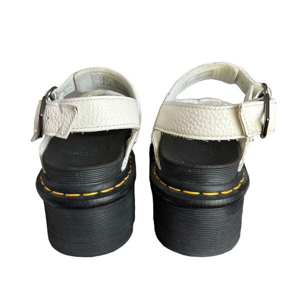 Dr Martens Voss Faux Fur Platform Sandals Chunky‎ Y2K Soft Grunge Pastel Grunge - Picture 9 of 9